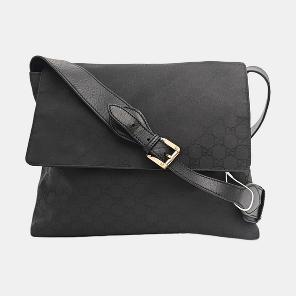 Ligne Shima Monogram Canvas Black