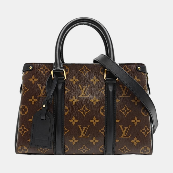 SOUFFLOT BB Monogram Coated Canvas Brown