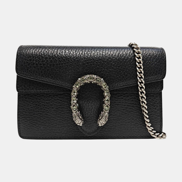 Dionysus Super Mini Calfskin Black