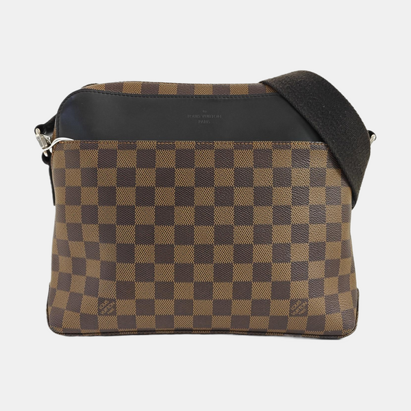JAKE PM Damier Ebene Coated Canvas Brown