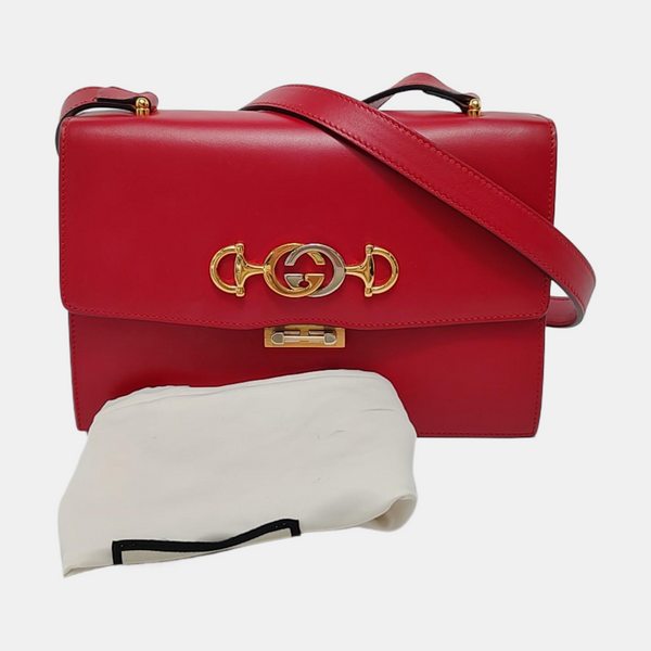 Zumi Small Calfskin Red