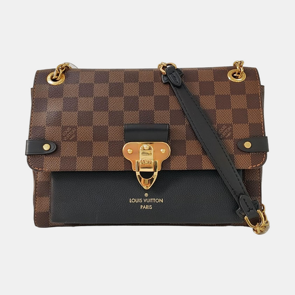 VAVIN PM Damier Ebene Coated Canvas Brown
