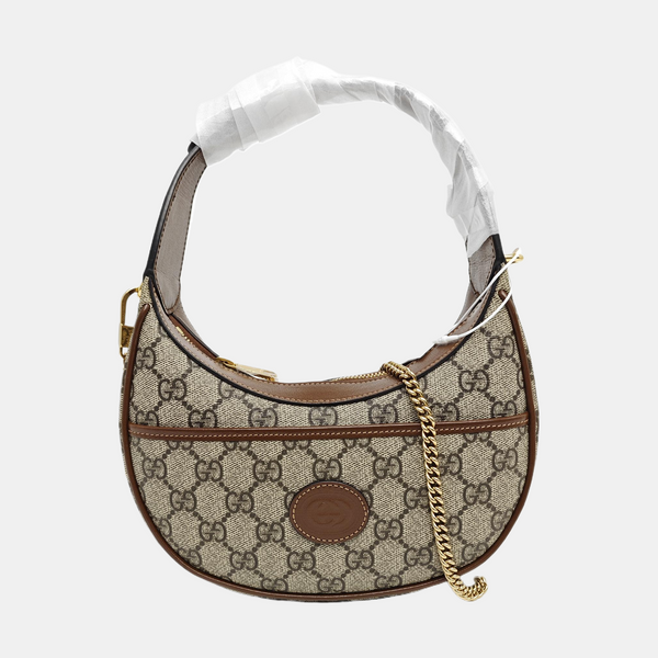Retro Monogram Coated Canvas Brown