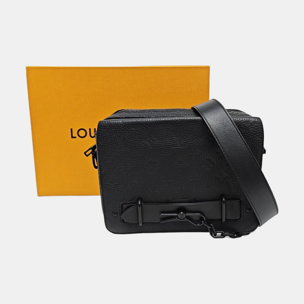 STEAMER Monogram Calfskin Black