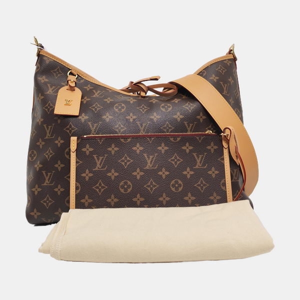 CARRYALL MM Monogram Coated Canvas Brown