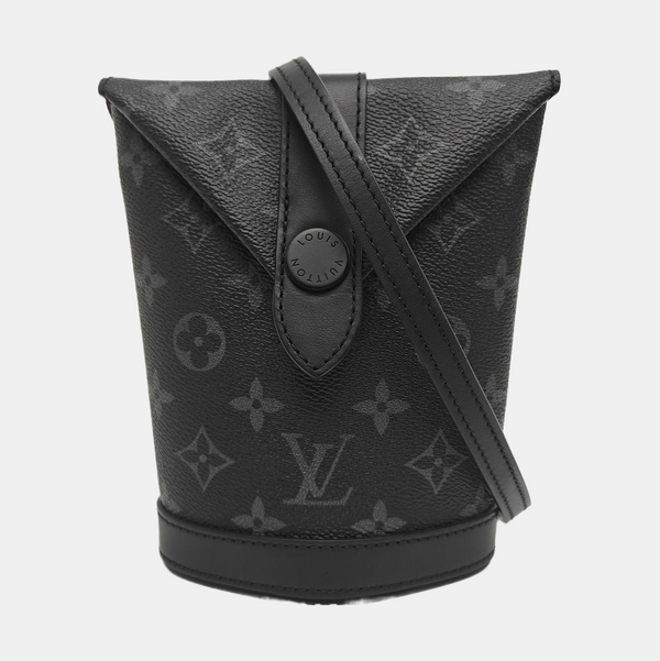 ENVELOPE Monogram Coated Canvas Black