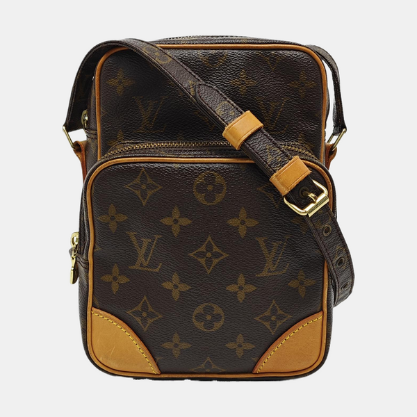 DANUBE Monogram Coated Canvas Brown