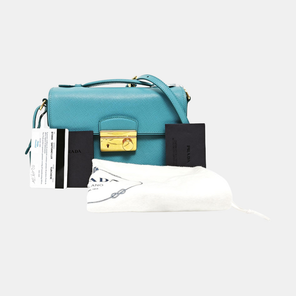 Calfskin Shoulder Bag Green