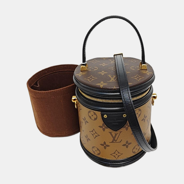 CANNES PM Monogram Coated Canvas Brown