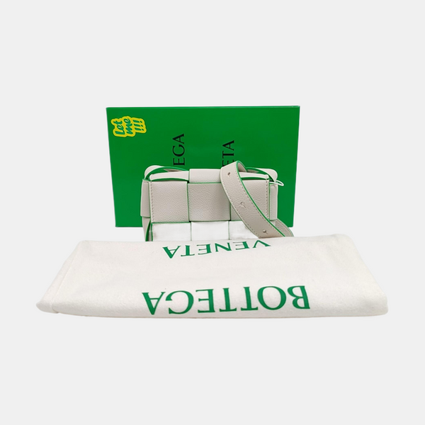 Cassette Mini Calfskin White