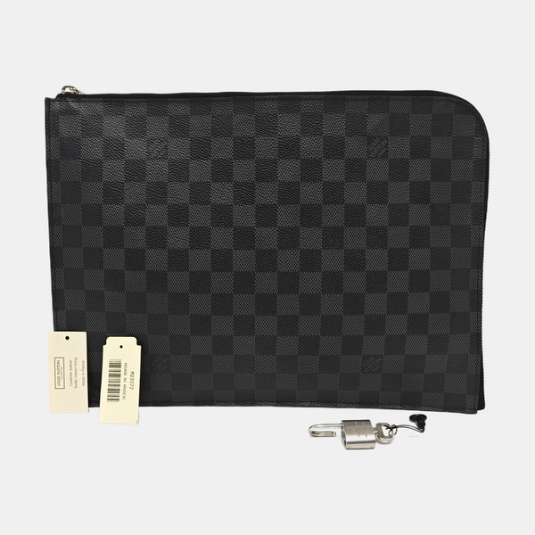 Damier Graphite Coated Canvas Gray