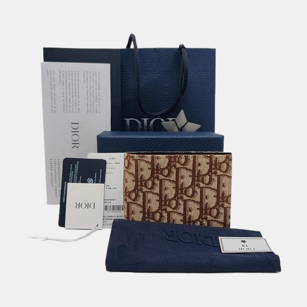Canvas Wallet Beige