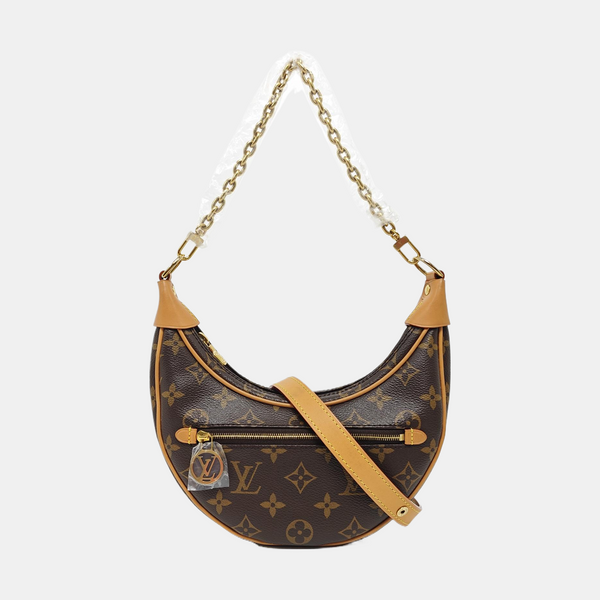 LOOP Monogram Coated Canvas Brown