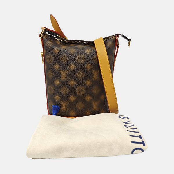 CRUISER Monogram Coated Canvas Brown