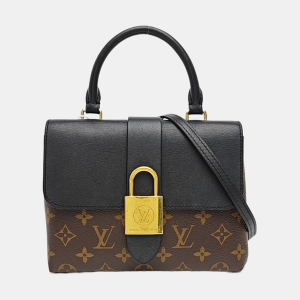LOCKY BB Monogram Coated Canvas Brown