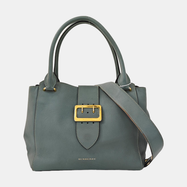 Buckle Medium Calfskin Green
