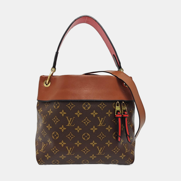 TUILERIES Monogram Coated Canvas Brown