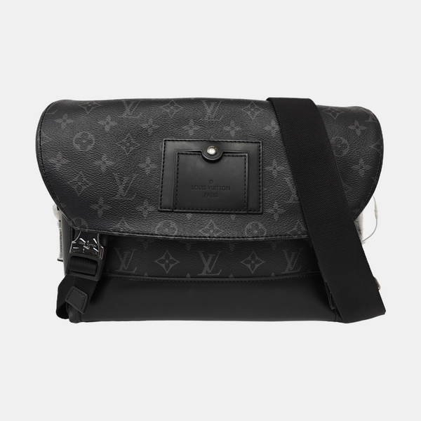 VOYAGER PM Monogram Coated Canvas Black