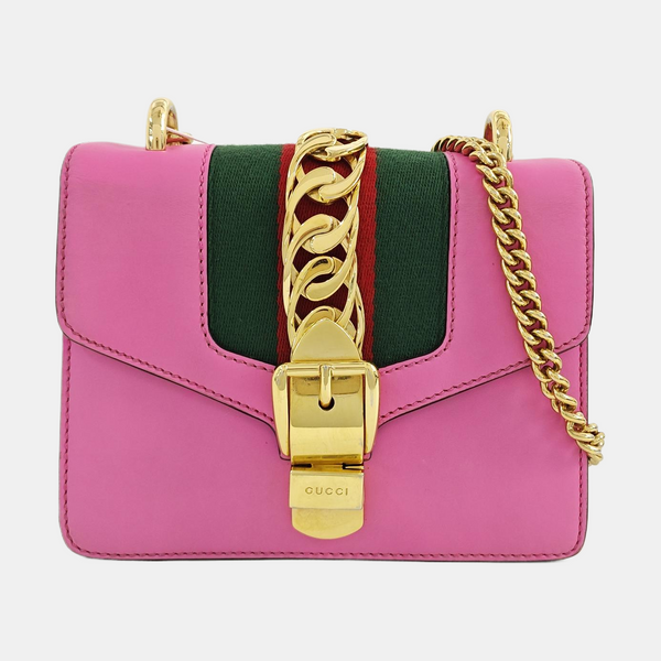 Sylvie Mini Calfskin Pink