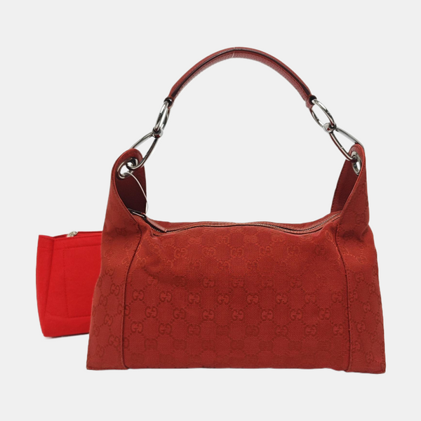 Monogram Canvas Top Handle Bag Red