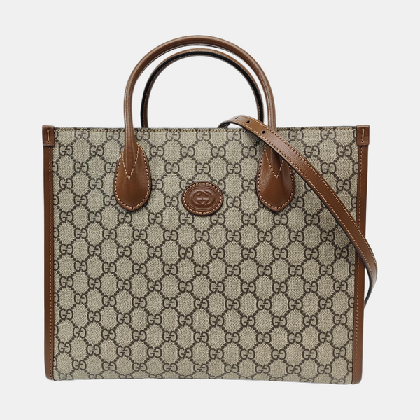 Retro Small Monogram Coated Canvas Brown