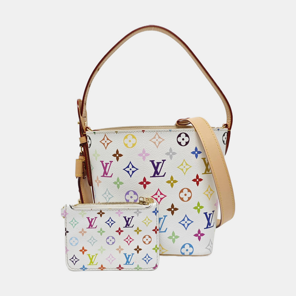 LV × TM ALL IN BB Monogram Coated Canvas White