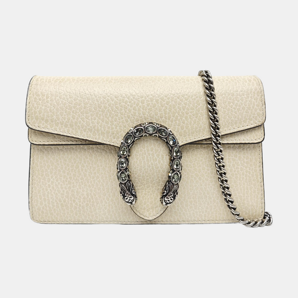 Dionysus Super Mini Calfskin Beige
