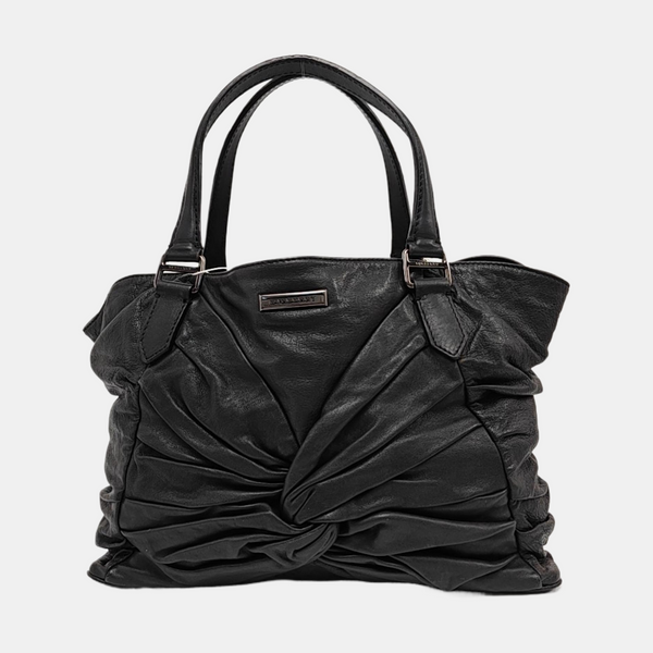 Calfskin Tote Bag Black