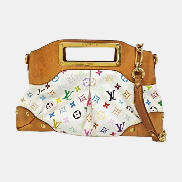 LV × TM JUDY MM Monogram Coated Canvas White