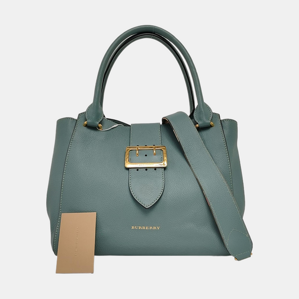 Buckle Medium Calfskin Green