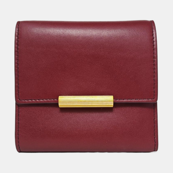 Calfskin Wallet Red
