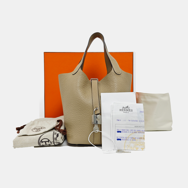 Picotin Lock 18 Clemence Beige