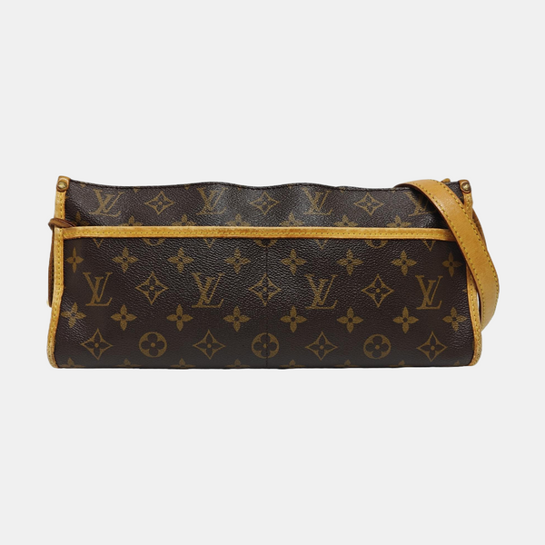 POPINCOURT Monogram Coated Canvas Brown