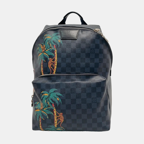 APOLLO Damier Coated Canvas Blue