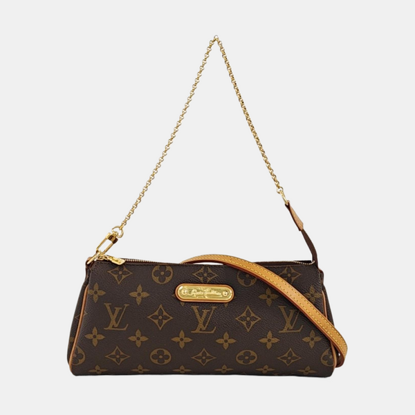EVA Monogram Coated Canvas Brown
