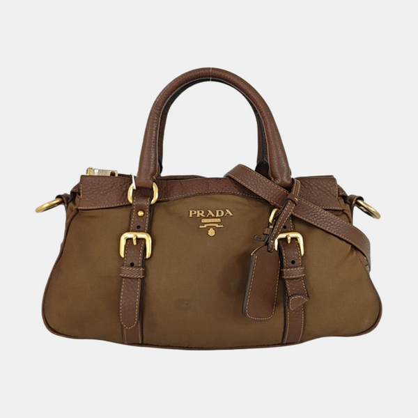 Gaufre Nylon Brown