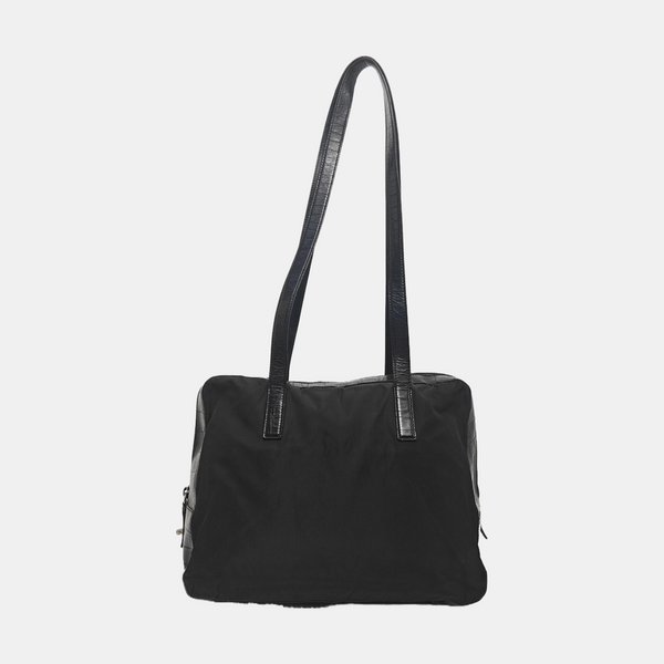 Nylon Tote Bag Black