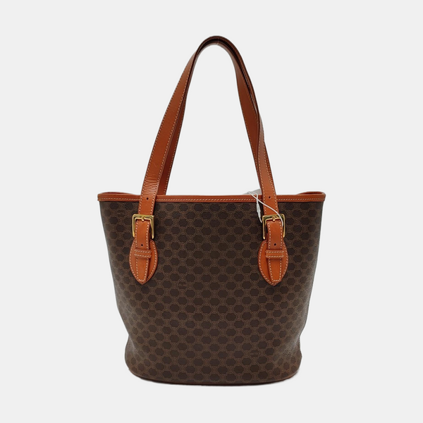 MACADAM TOTE Coated Canvas Brown