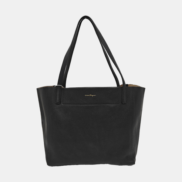Calfskin Tote Bag Black