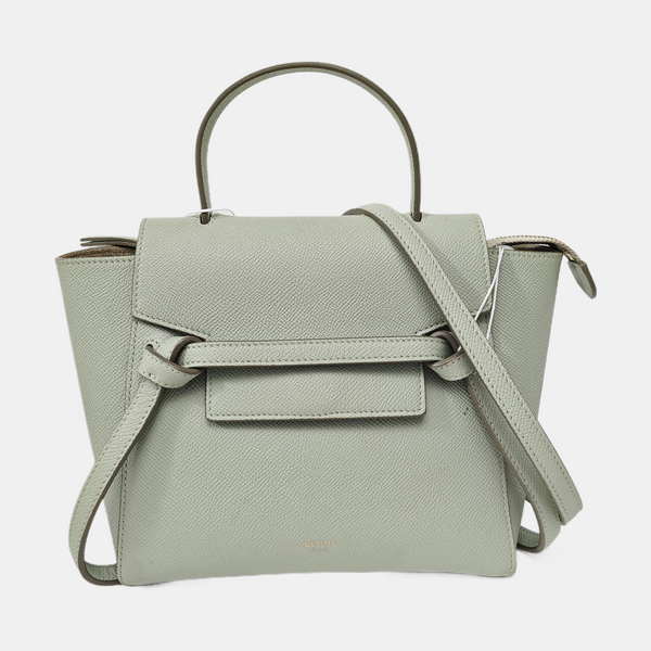 BELT Nano Calfskin Green