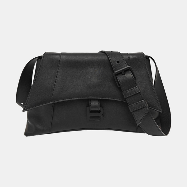 Downtown Small Quilted Calfskin Black
