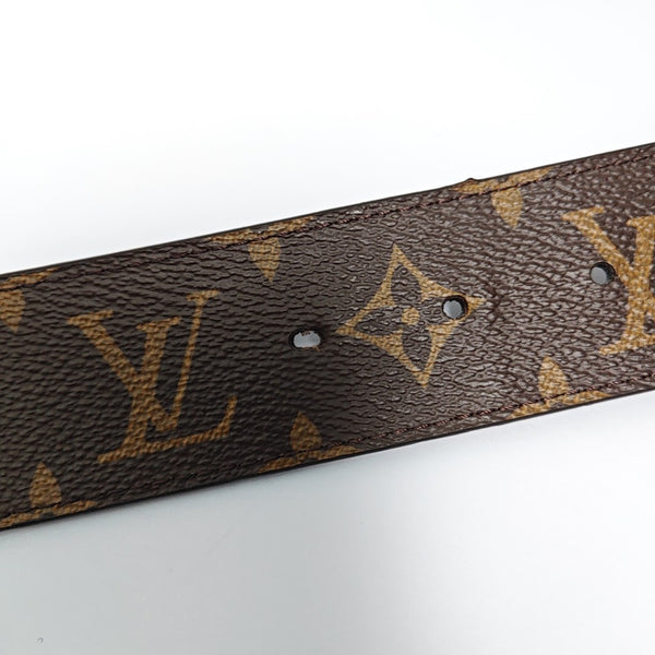 Coated Canvas Belt Brown