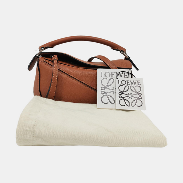 Puzzle Mini Calfskin Brown