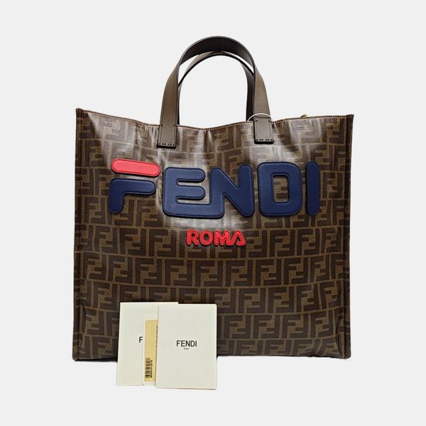 Mania Coated Canvas Brown