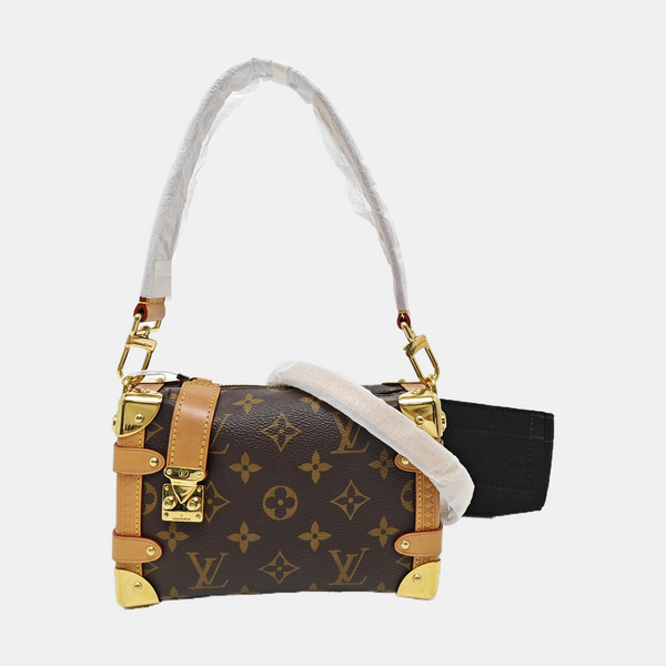 SIDE TRUNK PM Monogram Coated Canvas Brown