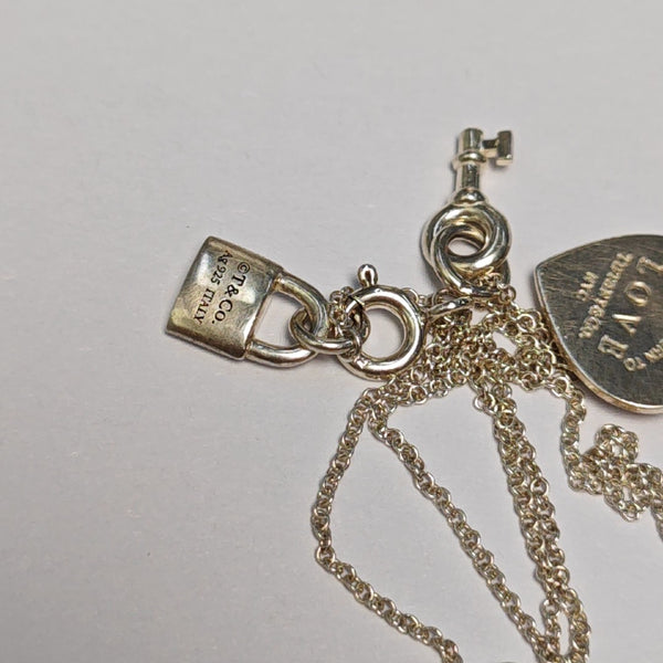 Return To Tiffany 925 Sterling Silver Necklace