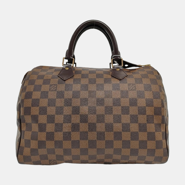 Speedy 30 Lona Damier Ebene Marrón
