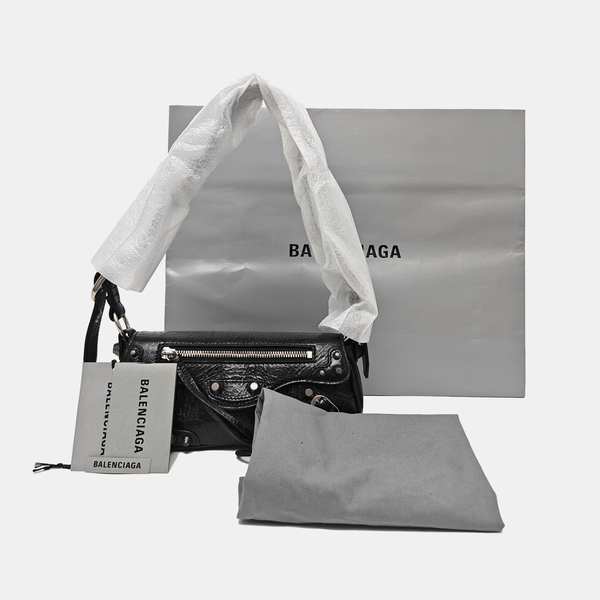 Le Cagole Mini Lambskin Black