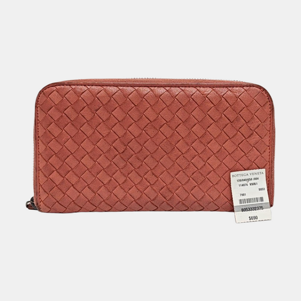 Lambskin Wallet Pink
