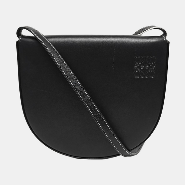 Heel Calfskin Black